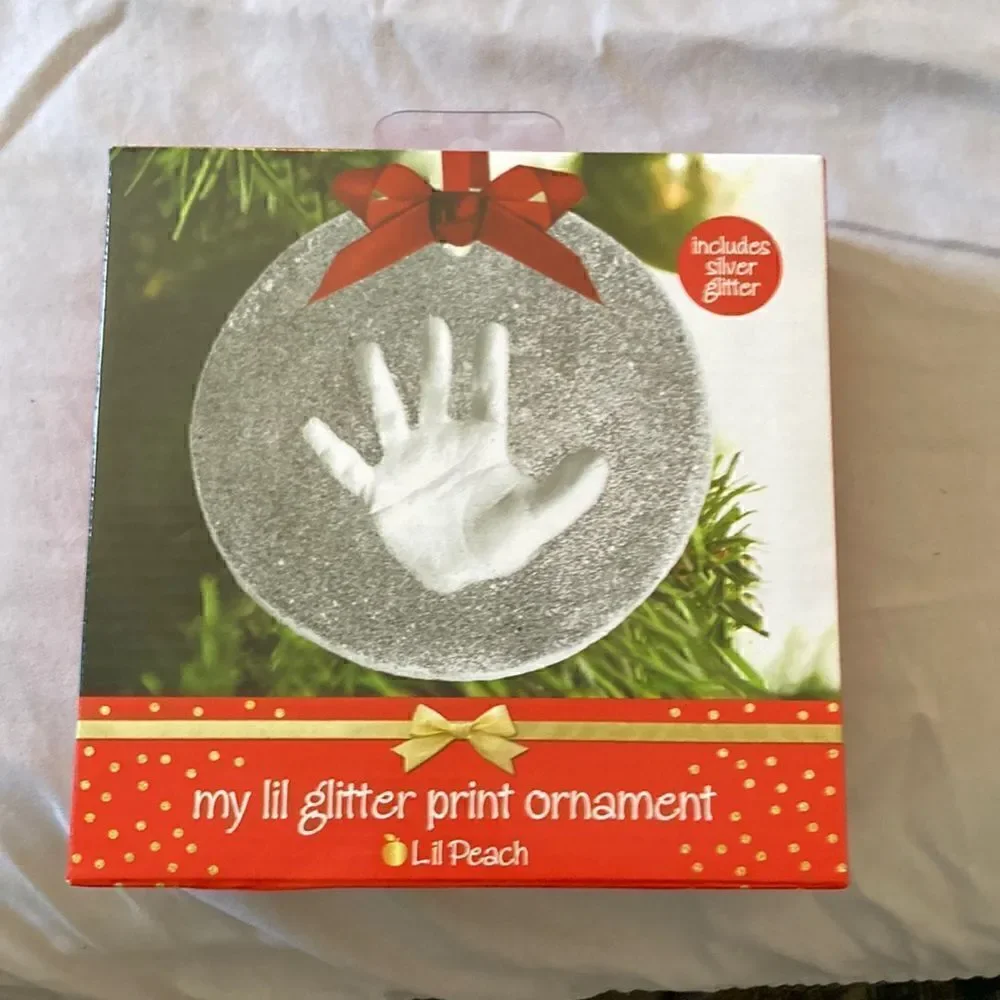 Christmas Ornament Hand Made Baby